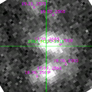 M33C-5916 in filter R on MJD  59081.290