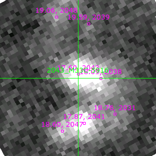 M33C-5916 in filter R on MJD  59227.120