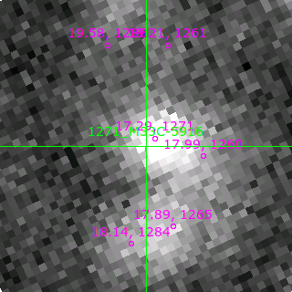M33C-5916 in filter R on MJD  59851.160