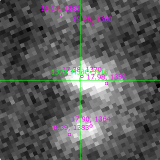 M33C-5916 in filter R on MJD  60205.170