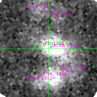 M33C-5916 in filter V on MJD  58317.370