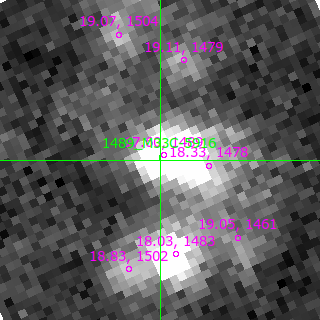 M33C-5916 in filter V on MJD  60172.380