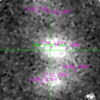 M33C-5916 in filter V on MJD  60262.130