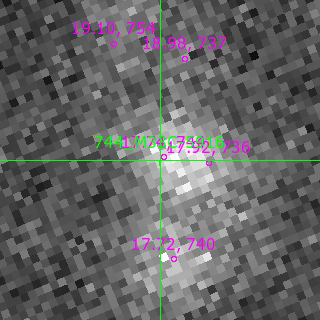M33C-5916 in filter V on MJD  60594.110