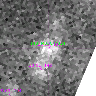 M33C-7024 in filter B on MJD  57964.360