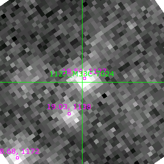 M33C-7024 in filter V on MJD  58784.140