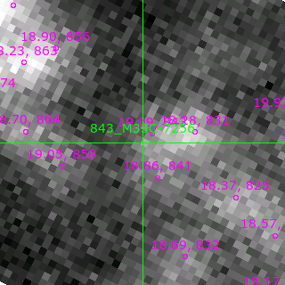 M33C-7256 in filter B on MJD  58108.130