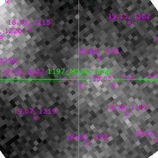 M33C-7256 in filter B on MJD  58779.180