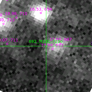 M33C-7256 in filter I on MJD  58108.130