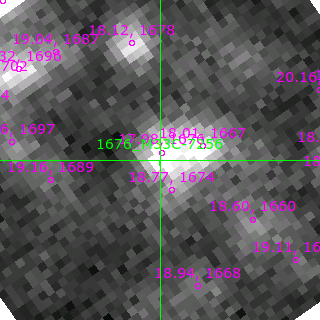 M33C-7256 in filter R on MJD  58784.140