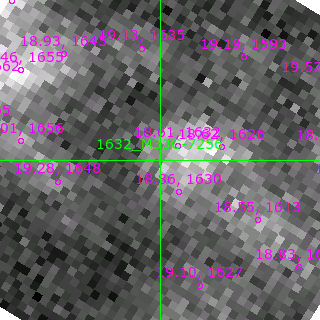 M33C-7256 in filter V on MJD  58316.350