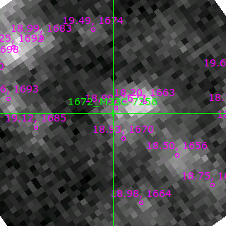 M33C-7256 in filter V on MJD  58784.140