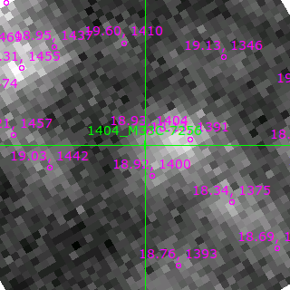 M33C-7256 in filter V on MJD  59171.140