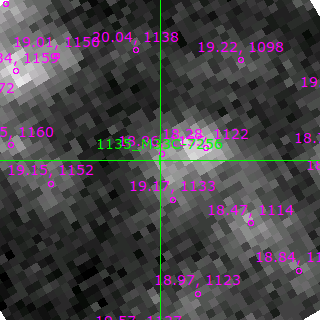 M33C-7256 in filter V on MJD  59171.140