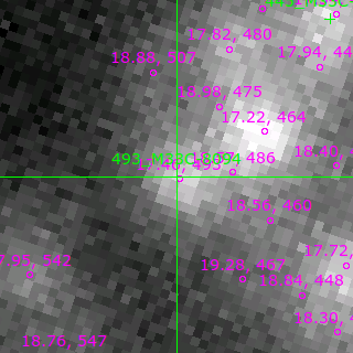 M33C-8094 in filter B on MJD  57401.100
