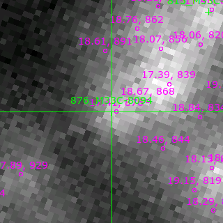M33C-8094 in filter B on MJD  57687.130