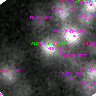 M33C-8094 in filter B on MJD  58784.120