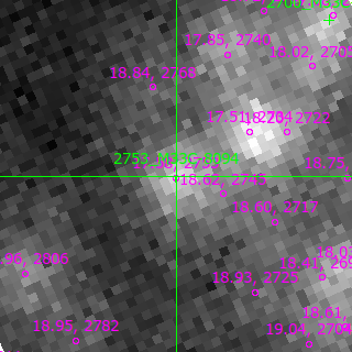 M33C-8094 in filter B on MJD  60205.160