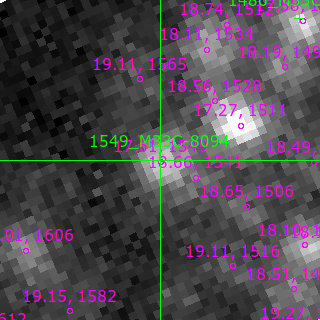 M33C-8094 in filter B on MJD  60504.380