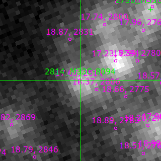 M33C-8094 in filter B on MJD  60612.150