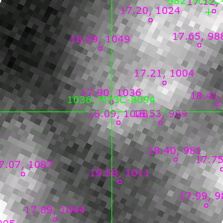 M33C-8094 in filter R on MJD  58045.160