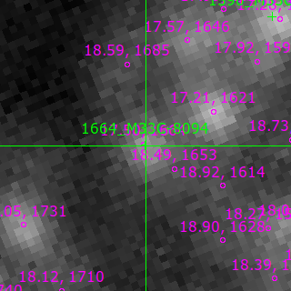 M33C-8094 in filter R on MJD  60612.150