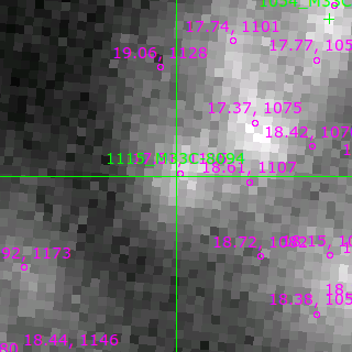 M33C-8094 in filter V on MJD  56599.180