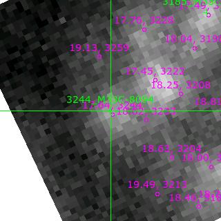 M33C-8094 in filter V on MJD  59851.130