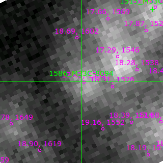 M33C-8094 in filter V on MJD  59854.230
