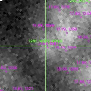 M33C-8094 in filter V on MJD  59879.130