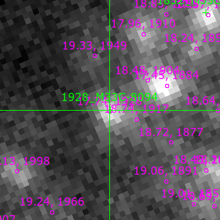 M33C-8094 in filter V on MJD  60504.380
