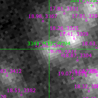 M33C-8094 in filter V on MJD  60612.150