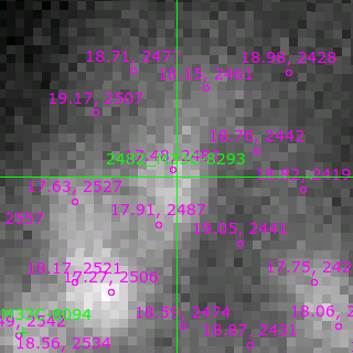 M33C-8293 in filter B on MJD  56593.160