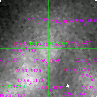 M33C-8293 in filter B on MJD  58073.200