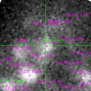 M33C-8293 in filter B on MJD  58108.110