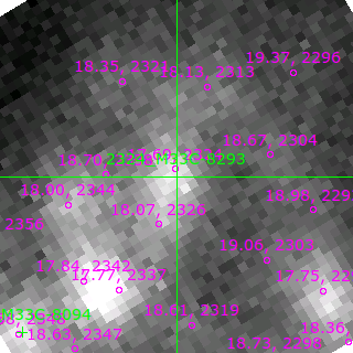M33C-8293 in filter B on MJD  59081.290
