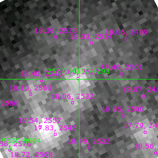 M33C-8293 in filter B on MJD  59794.380