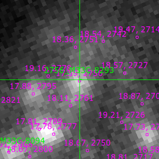 M33C-8293 in filter B on MJD  60556.260