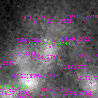 M33C-8293 in filter B on MJD  60612.150