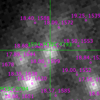 M33C-8293 in filter B on MJD  60651.140
