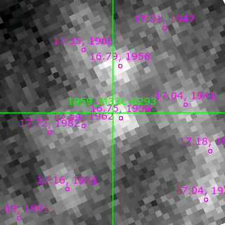 M33C-8293 in filter I on MJD  59851.140