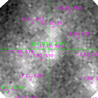 M33C-8293 in filter R on MJD  58672.390