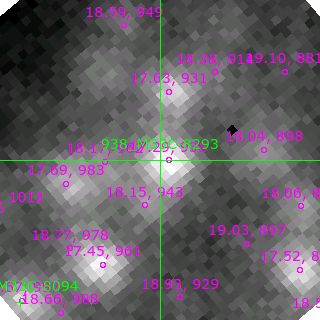 M33C-8293 in filter R on MJD  58695.360