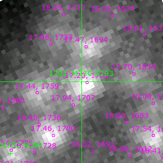 M33C-8293 in filter R on MJD  59904.120