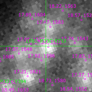 M33C-8293 in filter R on MJD  60612.150