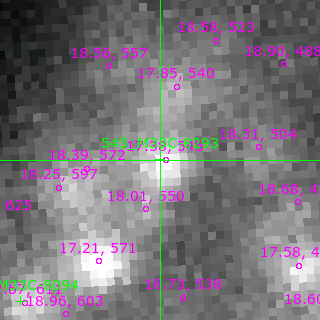 M33C-8293 in filter V on MJD  56976.160