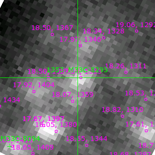 M33C-8293 in filter V on MJD  58108.110