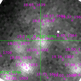 M33C-8293 in filter V on MJD  58317.370