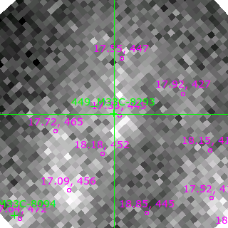 M33C-8293 in filter V on MJD  58672.390