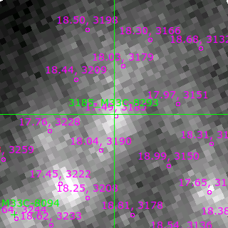 M33C-8293 in filter V on MJD  59851.140